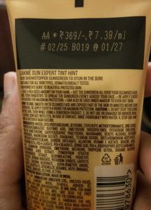 Lakme Tinted Sunscreen