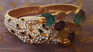 Statement Leopard Bracelet