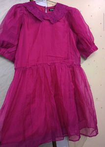 New Vibrant Organza Dress 💝