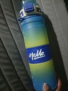 Durable Blue &amp; Green Water Bottle