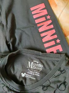 Minnie Mouse T Shirt And Pant
