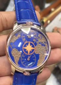 Unique World Map Watch