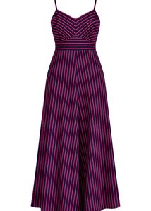 Boho Stripe Jumpsuit Size S-M Stretchable