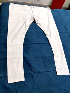 White Payjama Cotton Fabric ⚪