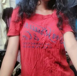 Red Top For Women And Men Both