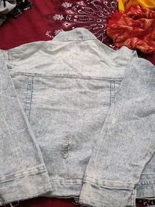 Distressed Denim Jacket
