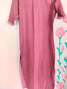 Kurti in Maroon Colour