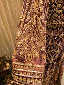 Exquisite Embellished Purple Kurta Set
