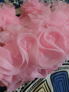 Pink Party Wear Frock For Baby Girl