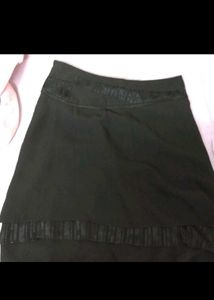 🌑Goth black shimmer skirt🌑