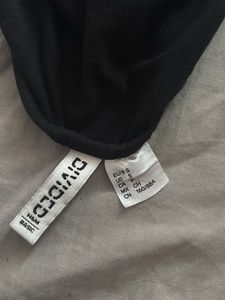 Black H&amp;M Halter Neck Crop Top
