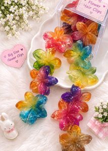 BIG Cute Flower Hair Clips (Set of 5)