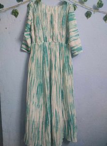 Bohemian Tie-Dye Maxi Dress