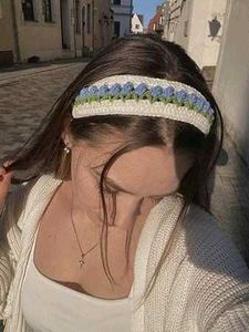Handmade Crochet Flower Headband