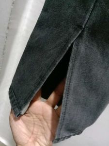 Stylish Charcoal Grey Denim Jeans