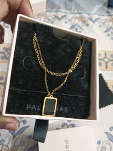 18 carat gold plated palmond chain
