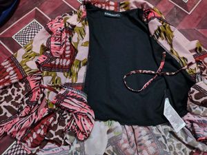 Stylish Printed Crop Top