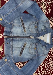 y2k Crop Denim Jacket