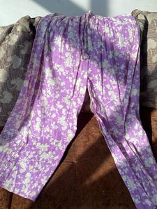 Boho Floral Print Palazzos
