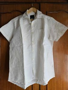 New pure linen shirt for men