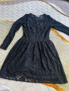 Elegant Black Lace Dress