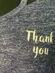 Jennyfer Blue Marled Knit Top