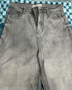 Gray Denim Jeans