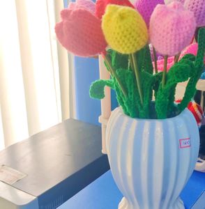 Crochet Tulip Flowers