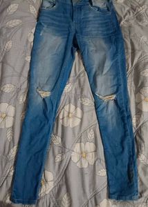 Light Wash Denim Jeans