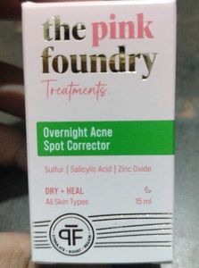 The Pink Foundry Overnight Acne Spot Corrector