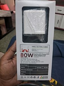 80 W CHARGER + VOCC SUPER FAST
