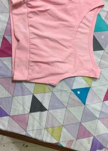 Cute Pink Cropped Sweatshirt