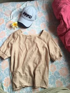Nude Colour Top