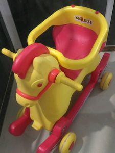 DASH MARCEL 2IN 1baby rocker cum ride one