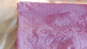 Women's Pink Chikan Embroidery Kurta
