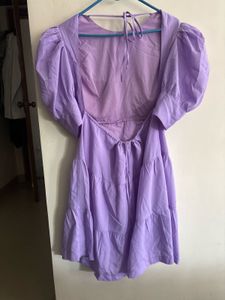 Cute backless dress