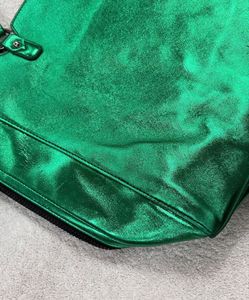 Shiny Green "GAUDI" Tote Bag