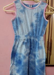 2-4yr Girl Tie &amp;die Frock New One Without Tag