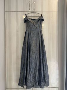 Off shoulder Farewell Gown