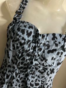 Leopard Print Mini Dress