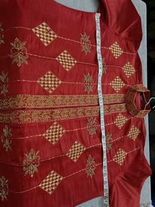 ROSHAN Men's Ethnic Embroidery Kurta