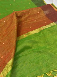 Elegant Green Saree with Blouse