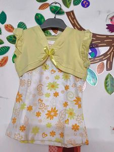 Cute Floral Dress with Bolero(new never used)