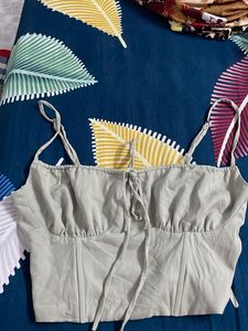 Light Green Corset Style Top