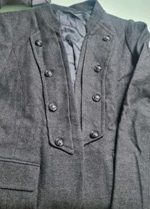 Woolan Tweed Fabric Blezer For Women