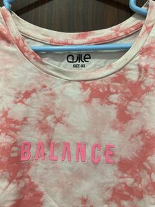Cute Tie-Dye 'Balance' T-Shirt