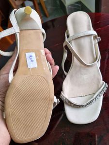 Elegant Embellished Kitten Heels