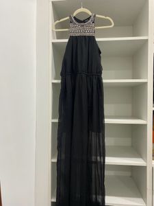 Mango Embellished Maxi Gown