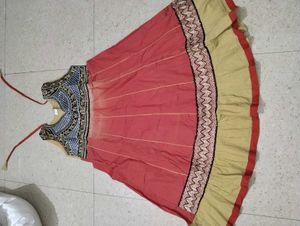 Elegant Red Ethnic Gown