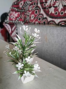 Miniature White Flower Arrangement